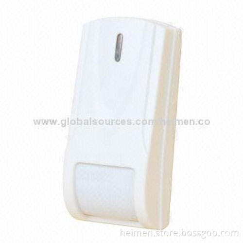 Wired Curtain PIR Motion Alarm, Anti-RF Interference, Fresnel Lens, Wall/Ceiling Installation